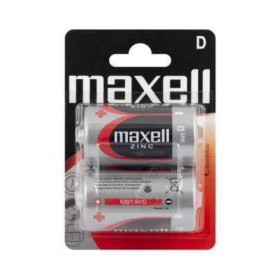 Baterii R20 D-Cell Blister 2 buc.MAXELL