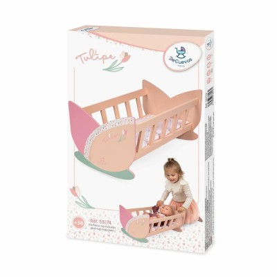 DeCuevas: Деревянная колыбель "Tulipe" для кукол