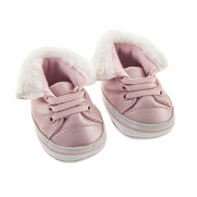 Antonio Juan: Кукольные туфли - розовые кеды с мехом