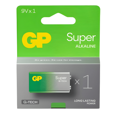 Baterria GP1604AS1 SUPERG-Tech(Krona) 9V