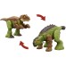 Mattel Jurassic World: Fierce Changers Double Danger - Figurina Tyrannosaurus Rex & Ankylosaurus