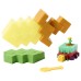 Minecraft: Mini Mode - Set de joc cu figurina "Mining Yellow"