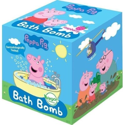PEPPA PIG Бомбочка для ванны, малина