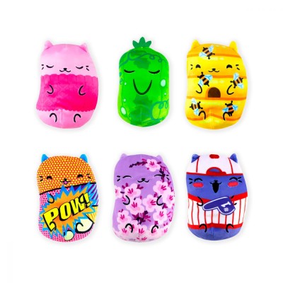 Плюшевая игрушка "Кошки против огурцов" 15 см, серия Золото Чонка