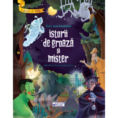 Книга ''Самые знаменитые истории ужаса и тайны'' (рум.)