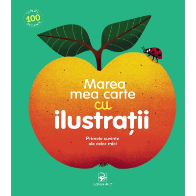 Книга ''Моя большая книга с иллюстрациями. Первые слова малышей'' (рум.)