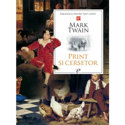 Книга ''Принц и нищий'' М. Твен (рум.)