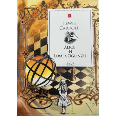 Книга ''Алиса в Зазеркалье'' (рум.)