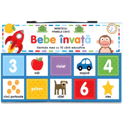 Мой чемоданчик с 10 обучающими книжками (рум.)