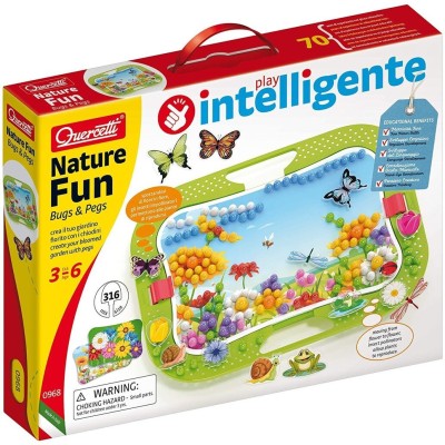 Quercetti Мозайка  ''Fun Bugs & Pegs''