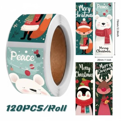 Клейкая лента для Рождества, 7.6 см