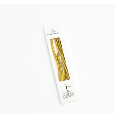 Lumânare tort Ondulata (set 6 buc)