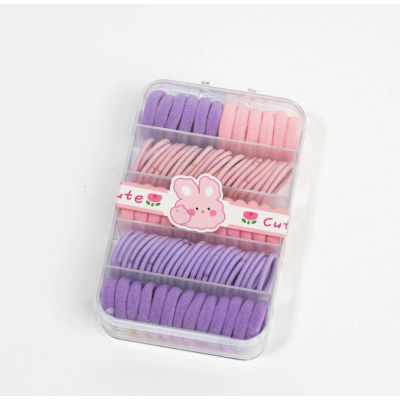 Mini set de benzi de păr (84 buc)