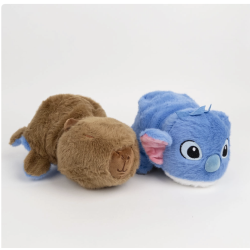 Jucărie moale ''Kapybara Stitch'' 2 in 1