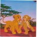 Алмазная мозаика «Симба и Нала», 18 x 18 см