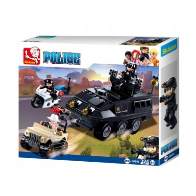 Sluban Конструктор Police "Armored Vehicle"