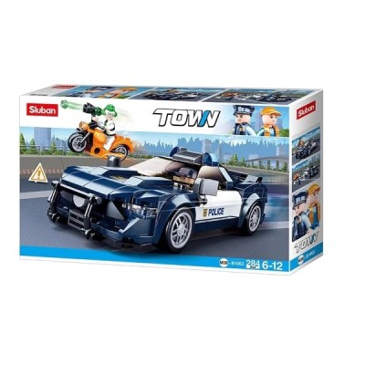 Sluban Конструктор Town "Police car"