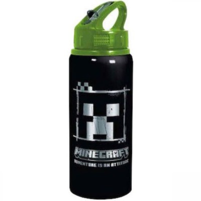 Minecraft - Спортивная бутылка из алюминия (730 мл)