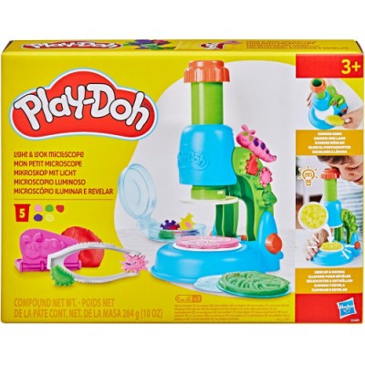 Play-Doh: Набор для лепки ''Микроскоп со светом''