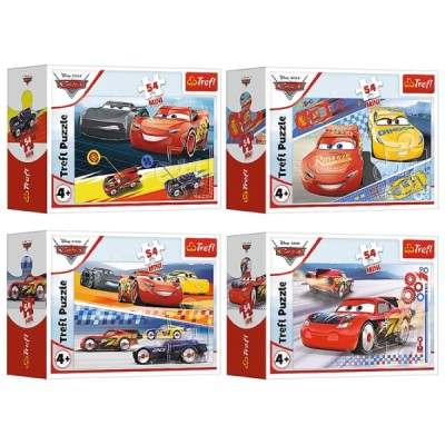 Trefl Пазлы (54 мини) - Crazy Race / Тачки 3