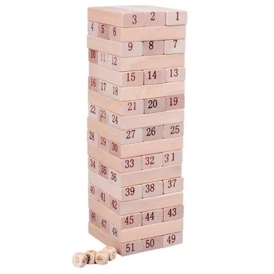 Настольная игра ''Дженга из дерева''