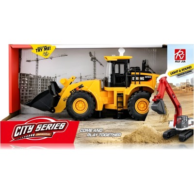 Buldozer cu inertie 1:14(lumina,sunet)