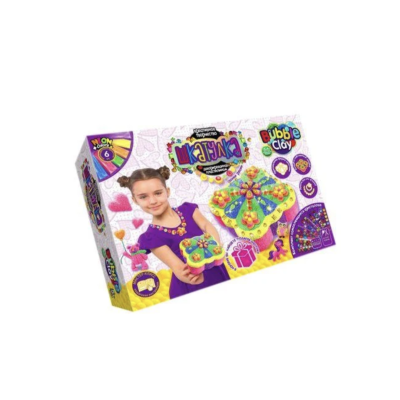 Bubble Clay Креативный набор - Шкатулка декорированная пластилином