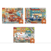Seria de puzzle-uri,,Echipa de salvare",3 in 1,nivelul3.