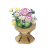 3D Puzzle,,Buchet de flori-Garoafa",134 elem.