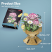 3D Puzzle,,Buchet de flori-Garoafa",134 elem.