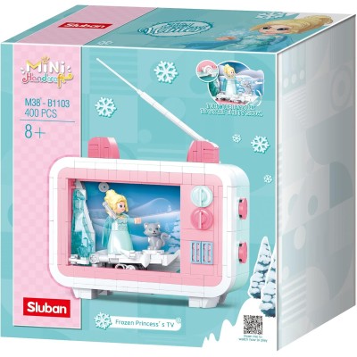 Sluban constructor "Desenul animat Frozen" 400 elem.