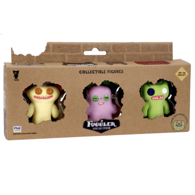FUGGLER Set de figurine, 3 ps, 6 cm (în sort.)