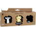 FUGGLER Set de figurine, 3 ps, 6 cm (în sort.)