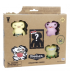 FUGGLER Set de figurine, 5 ps, 6 cm (în sort.)