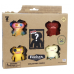 FUGGLER Set de figurine, 5 ps, 6 cm (în sort.)