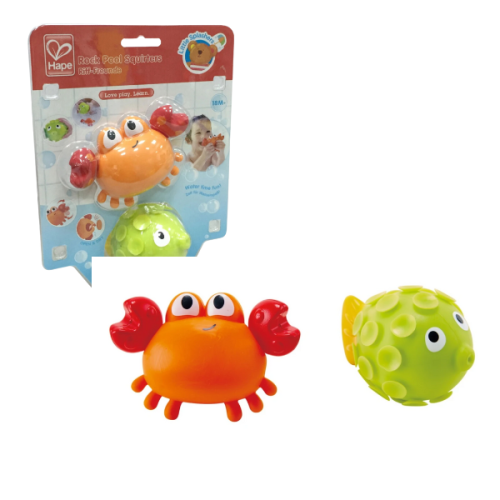 Hape Jucarie pentru baie "Rock Pool Squirters"