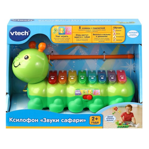 VTECH Jucărie muzicală ''Omida xilofon'' (rus.) VTECH Jucărie muzicală ''Omida xilofon'' (rus.)