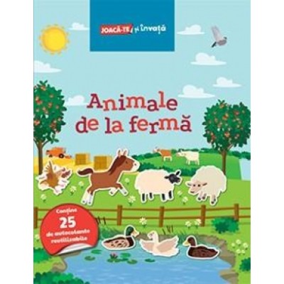 Книга "Животные с фермы" (рум.)