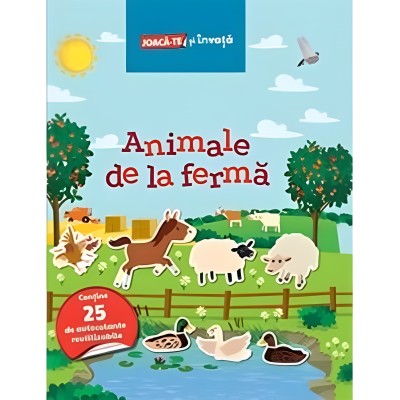 Книга "Животные с фермы" (рум.)