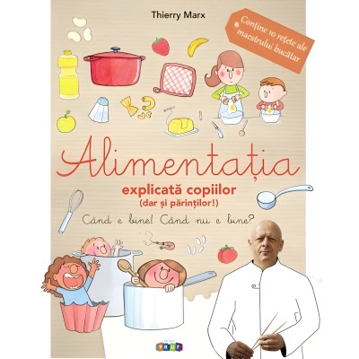 Книга "Объяснение детям о еде" (рум.)