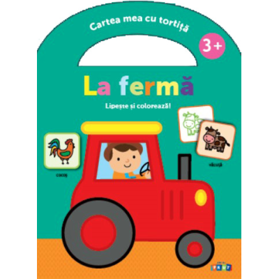 Расскраска с наклейками "Ферма"