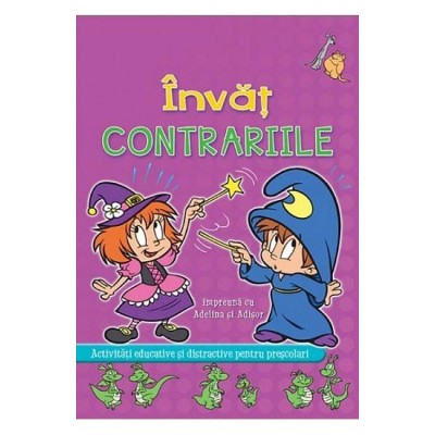 Книга "Изучаем противоположности" (рум.)