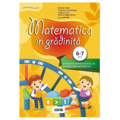 Тетрадь "Математика для дошкольников, 6 - 7 лет" (рум.)