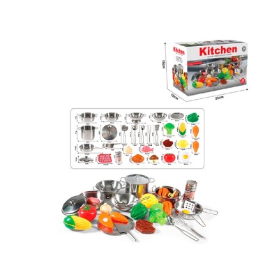 Set de joacă – Bucătărie (30 piese)