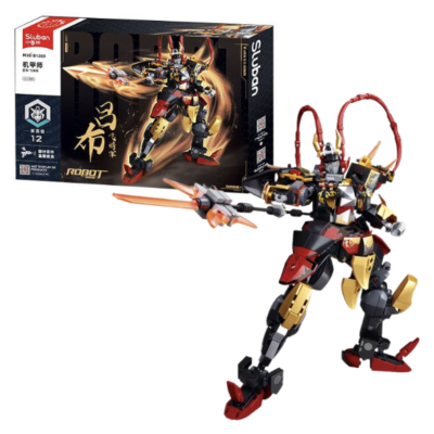 Set de constructie,,Robot-Generalul Lu BU"',552 elem.