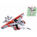 Set de constructie,,Avion de vanatoare cu reactie 2 in 1",234 elem.