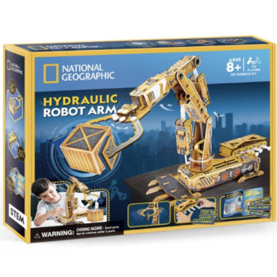 3D Puzzle,,Brat rorbotic hidraulic",185 elem.