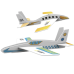 3D Puzzle,,Avioane care zboara la360" "