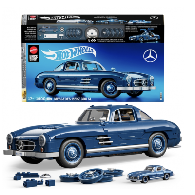 Hot Wheels Конструктор ''Mercedes Benz 300 SL''