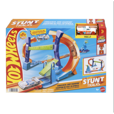 Hot Wheels Set de joc ''Campionatul sariturilor de pe rampa"